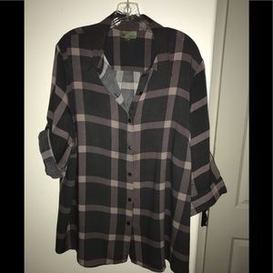 Over-sized button down - Rayon